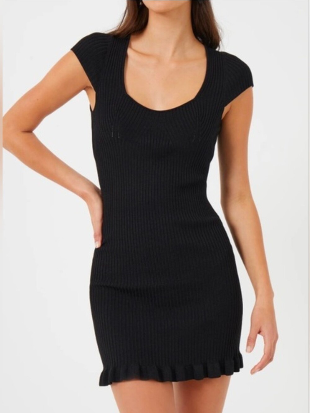 Lavender Knit Dress